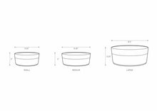 Load image into Gallery viewer, CLASSIC WATER WHITE PET BOWL - Park Life Designs