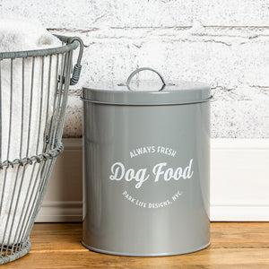 WALLACE GREY FOOD STORAGE CANISTER - Park Life Designs