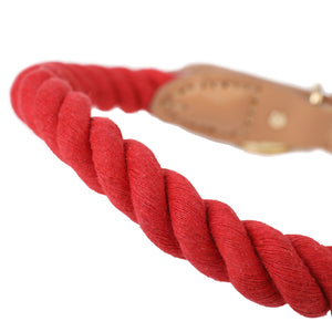 WANDER ROPE COLLAR RED - Park Life Designs