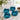 Felix Cat Dish Set of Four - Blue - lifestyle
