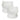 OSCAR TILT CAT DISH WHITE 2 PIECE SET - Park Life Designs