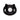 Milo 2-Pack Cat Dish Set - Black