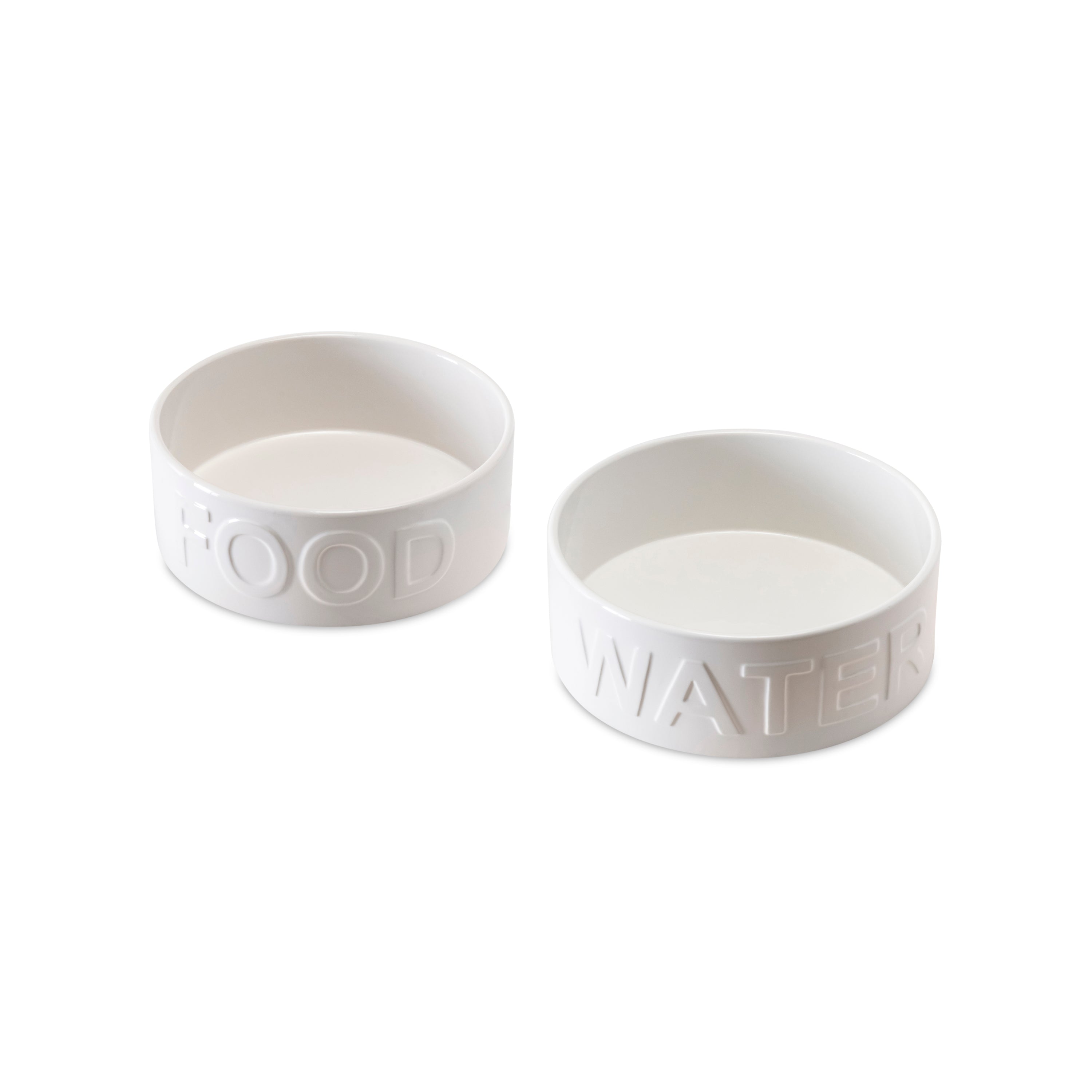 SET OF CLASSIC WATER AND FOOD BOWLS - Park Life Designs