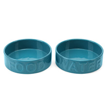 Load image into Gallery viewer, CLASSIC WATER AZURE PET BOWL - Park Life Designs