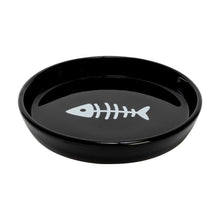 Load image into Gallery viewer, OSCAR CLASSIC ROUND CAT DISH BLACK - Park Life Designs