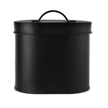 Load image into Gallery viewer, CHESHIRE OVAL PET TREAT CANISTER BLACK - Park Life Designs