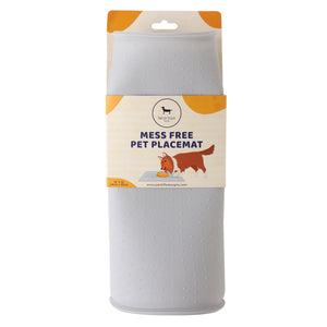 SILICONE MESS FREE LIGHT GREY PLACEMAT - Park Life Designs