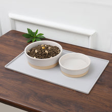 Load image into Gallery viewer, SILICONE MESS FREE LIGHT GREY PLACEMAT - Park Life Designs