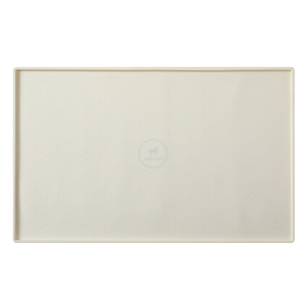 SILICONE MESS FREE WHITE PLACEMAT - Park Life Designs