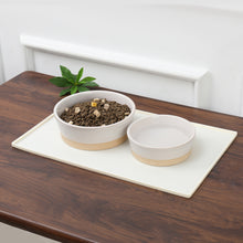 Load image into Gallery viewer, SILICONE MESS FREE WHITE PLACEMAT - Park Life Designs