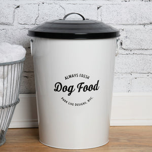 ANDREAS WHITE FOOD STORAGE CANISTER - Park Life Designs