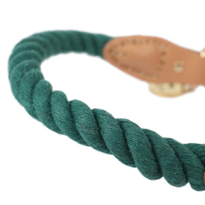 WANDER ROPE COLLAR GREEN - Park Life Designs