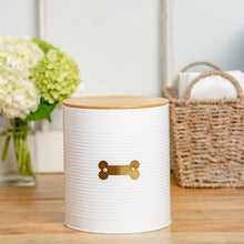 Load image into Gallery viewer, HECTOR WHITE FOOD TIN - Park Life Designs