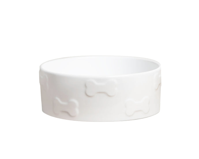 MANOR WHITE PET BOWL - Park Life Designs