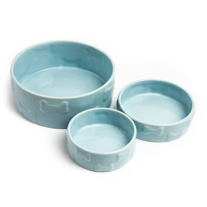 MANOR BLUE PET BOWL - Park Life Designs