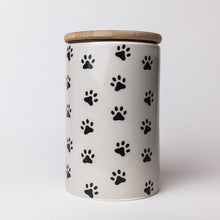 Load image into Gallery viewer, PAWZ GREY TREAT JAR - Park Life Designs