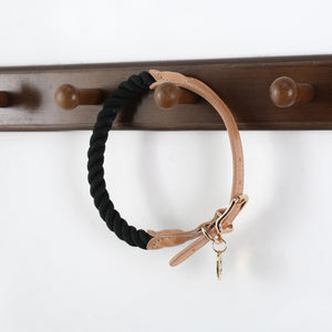 WANDER ROPE COLLAR BLACK - Park Life Designs