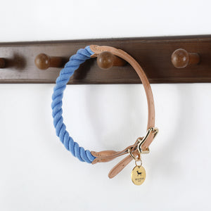 WANDER ROPE COLLAR BLUE - Park Life Designs