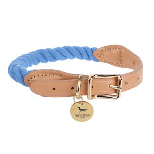 WANDER ROPE COLLAR BLUE - Park Life Designs