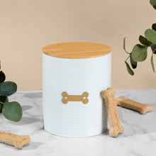 Load image into Gallery viewer, HECTOR WHITE FOOD TIN - Park Life Designs