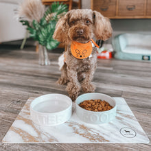 Load image into Gallery viewer, Daze placemat white food bowl
